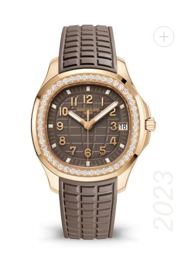 Cheap Patek Philippe Aquanaut Luce 5268 Watches for sale 5268/200R-010 Rose Gold